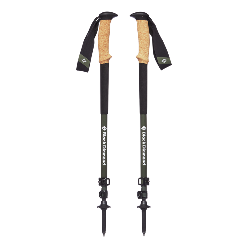 Black Diamond Alpine Carbon Cork Trek Poles in Tundra -2